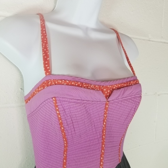 Anthropologie Lilka quilted trapunto sleeveless dress - Picture 7 of 11